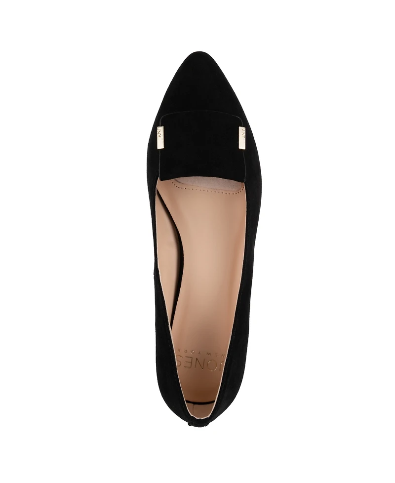 Jones New York Women's Quesheen Pointed Toe Tailored Loafers