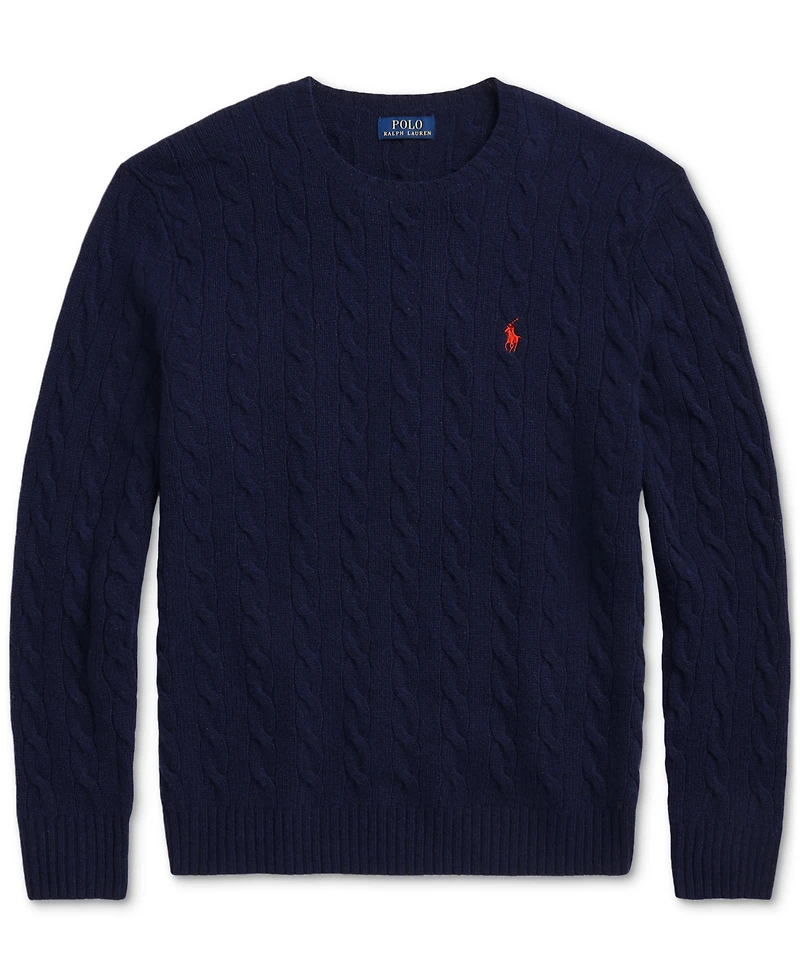 Polo Ralph Lauren Men's Wool-Cashmere Cable-Knit Sweater