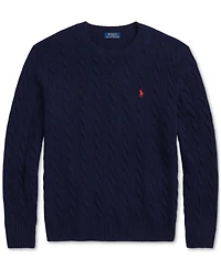 Polo Ralph Lauren Men's Wool-Cashmere Cable-Knit Sweater