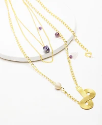 Nectar Nectar New York 18K Gold Plated Nuru Multi Chain Necklace