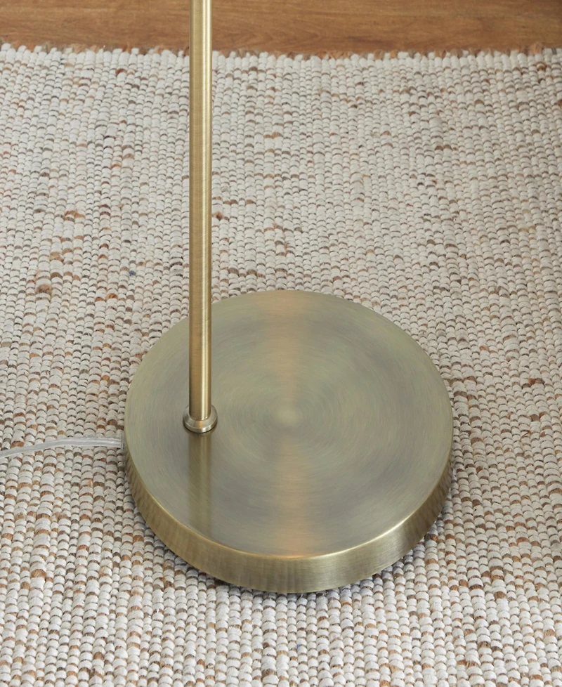Lumisource 65" Metal Cassis Glam Art Deco Floor Lamp