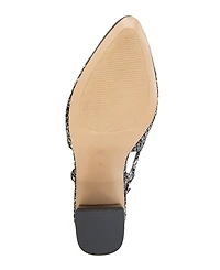 BCBGeneration Women's Darrin Cap Toe Slingback Heeled Pumps