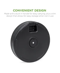 Best Choice Products Fillable Plastic Patio Umbrella Base Stand, Pole Holder w/ Adjustment Knob