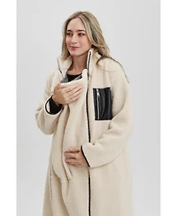 Nom Maternity Teddi Coat