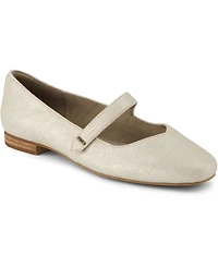 Toms Women's Bianca Metallic Mary Jane Flats
