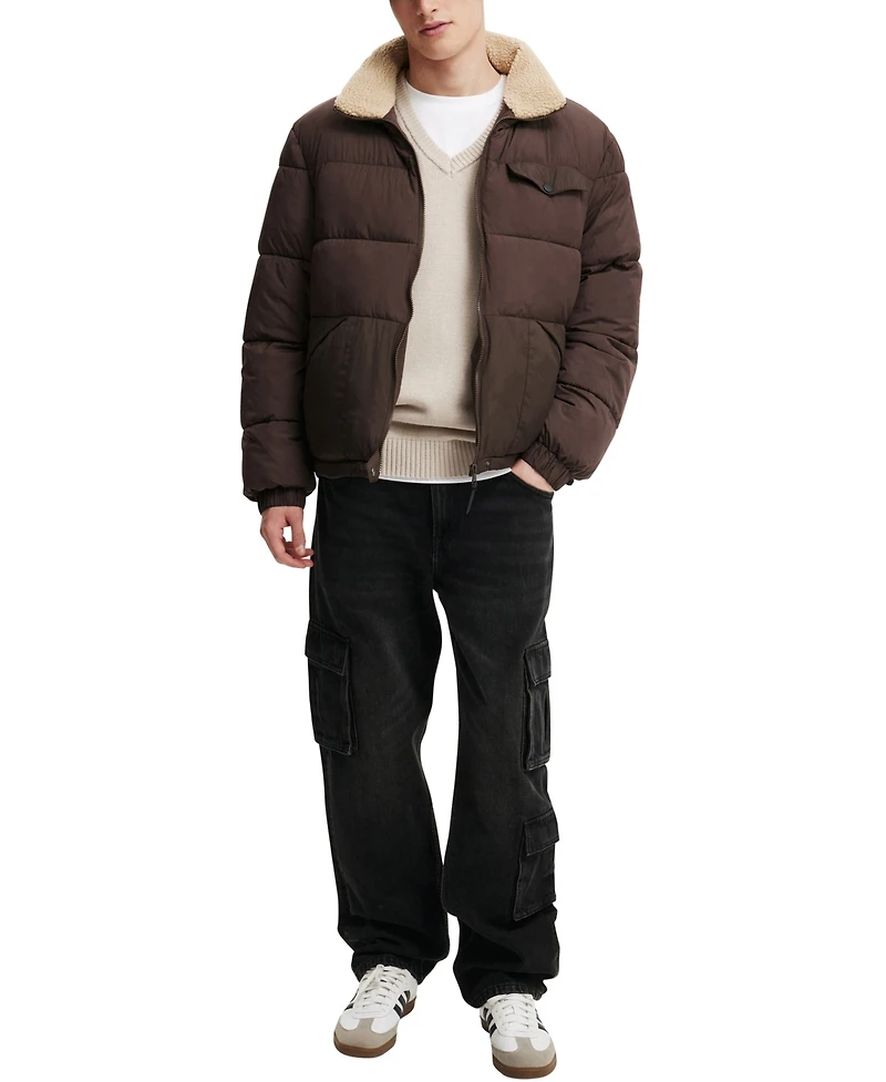 Cotton On Men's Vermont Puffer Jacket