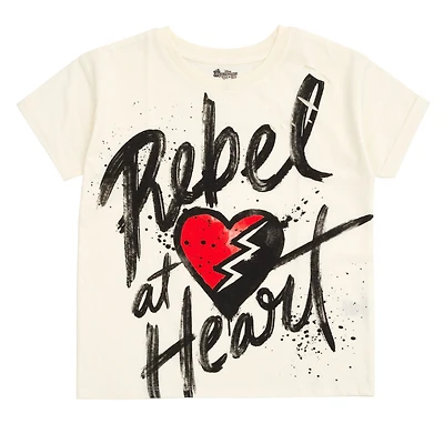 Disney Descendants The Rise of Red Girls Drop Shoulder T-Shirt Little Kid to Big Sizes (5 - 14-16)