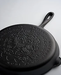 Victoria Cast Iron 10" Skillet with Helper Handle