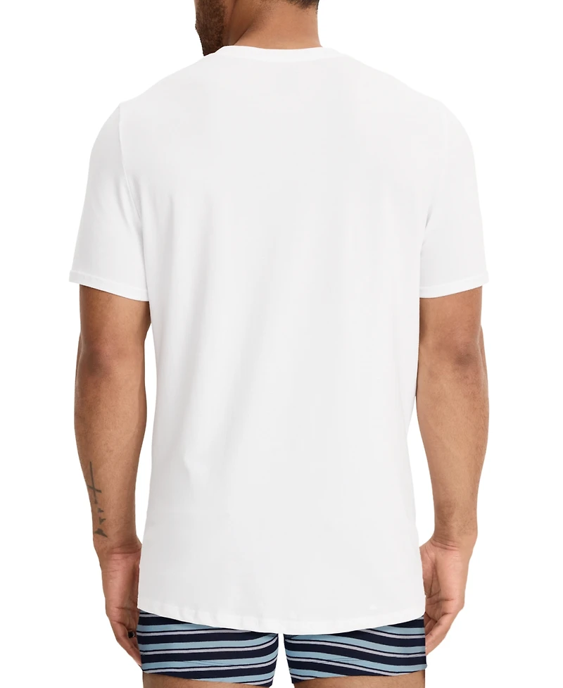 Jockey Men's Stretch Short-Sleeve V-Neck T-Shirts, Pack of 3