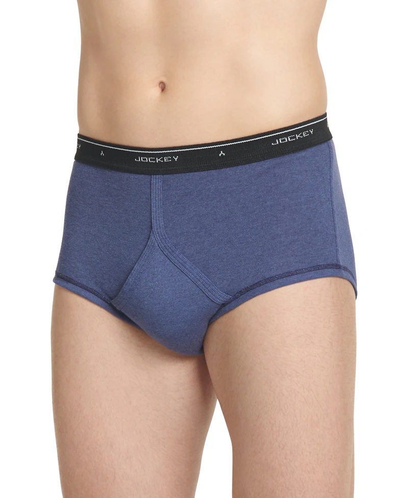 Jockey Men's Classic Collection Full-Rise Briefs 4-Pack Underwear