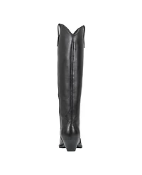 Marc Fisher Ltd Women's Ander Western Pointy Toe Tall Boots