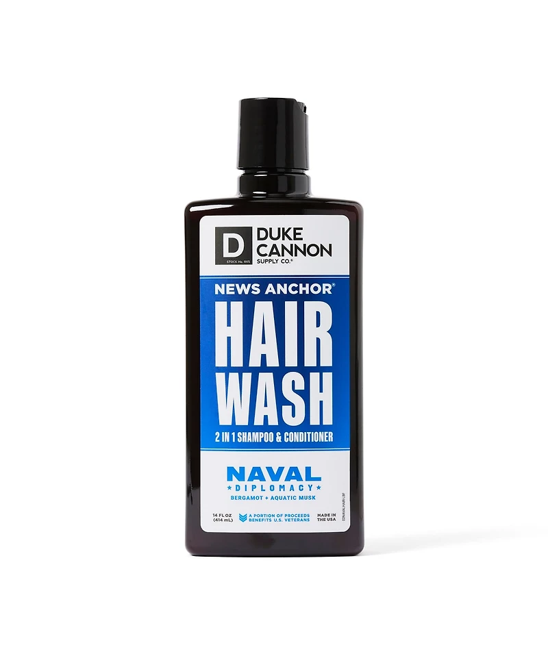 Duke Cannon 14oz News Anchor 2-in-1 Hair Wash