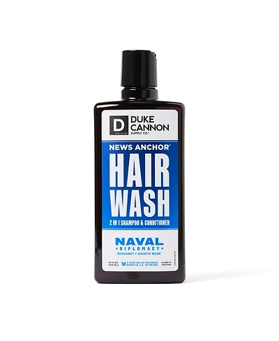 Duke Cannon 14oz News Anchor 2-in-1 Hair Wash