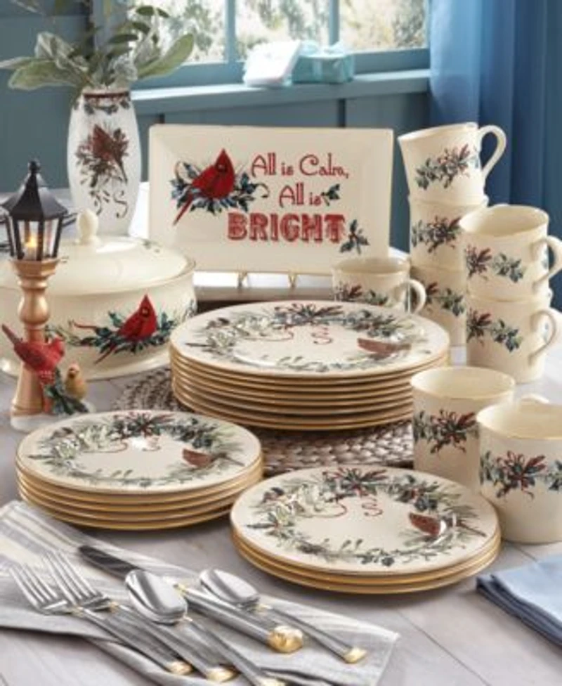 Lenox Winter Greetings Dinnerware Collection