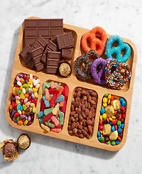 Farberware Build-a-Board Cutting Board with Compartments and Locking Lid