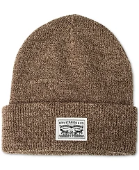 Levi's Men's Ribbed Logo Beanie