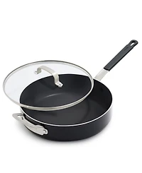 GreenPan X Bobby Flay Professional Grade Ceramic Nonstick 4.5-Quart Saute Pan with Lid