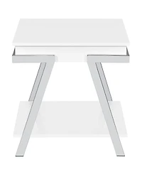 Zena 22" Metal End Table