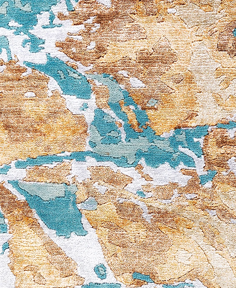 Adorn Hand Woven Rugs Indian Ooak M7493 8'2''x10'1'' Area Rug