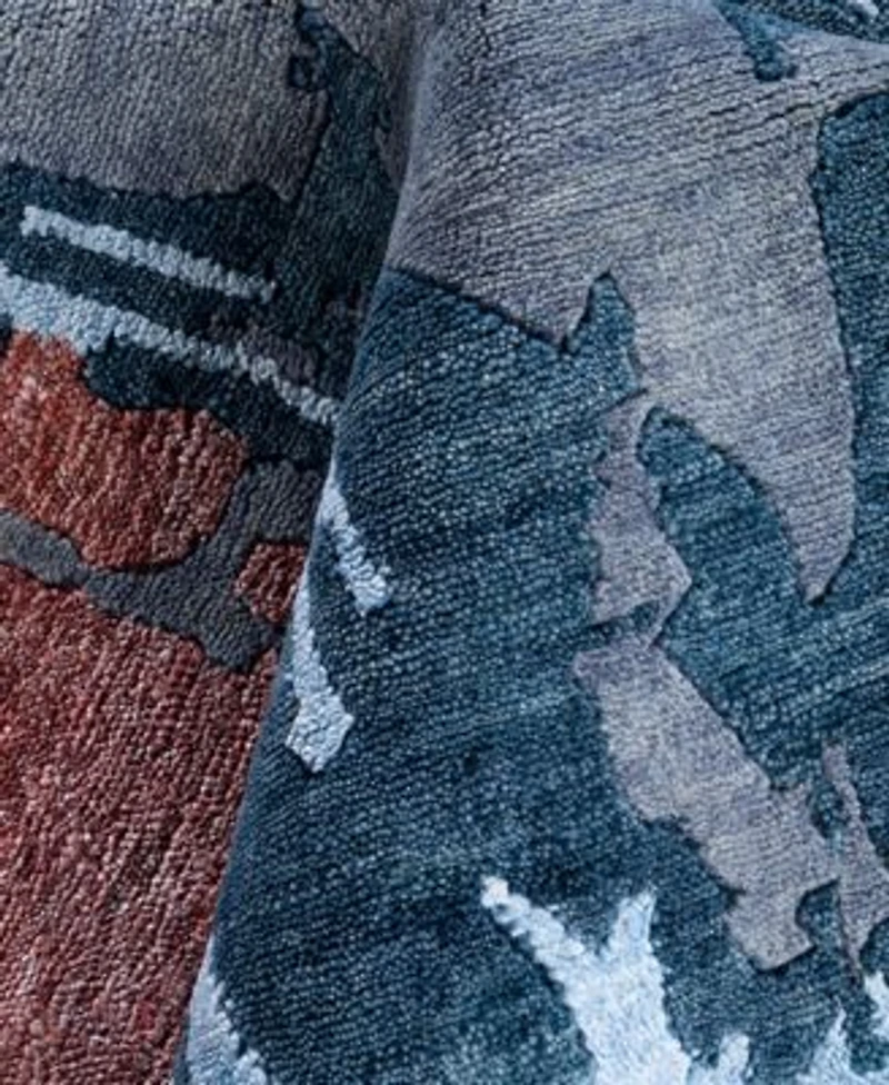 Adorn Hand Woven Rugs Indian Ooak M7124 Rug Collection
