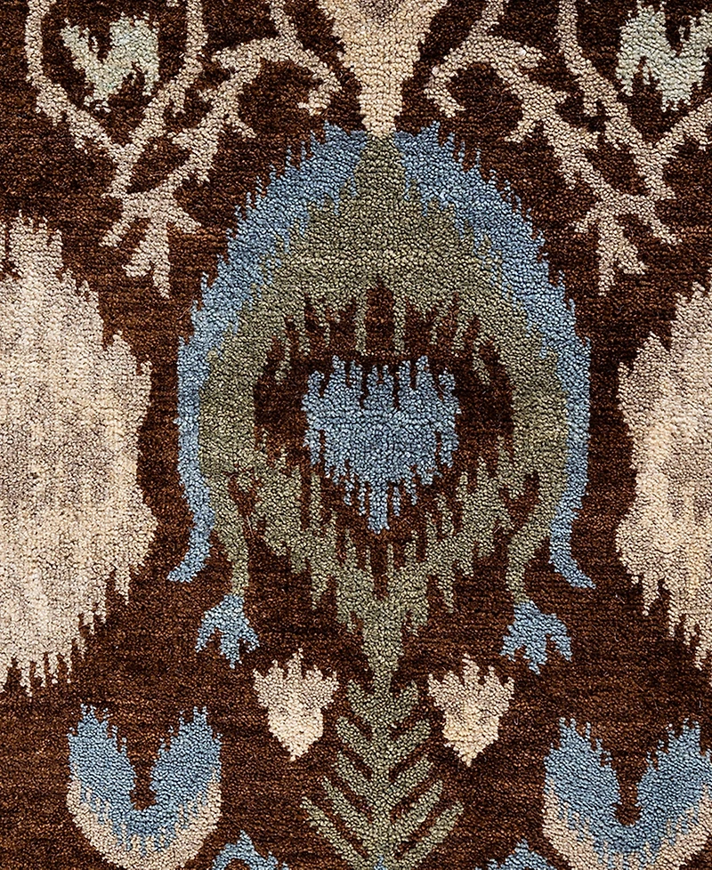 Adorn Hand Woven Rugs Indian Ooak M6036 8'1''x10' Area Rug