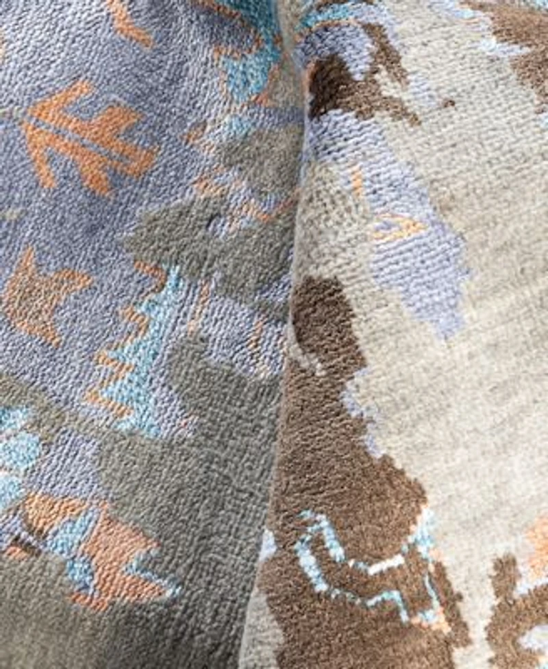 Adorn Hand Woven Rugs Indian Ooak M7101 Rug Collection