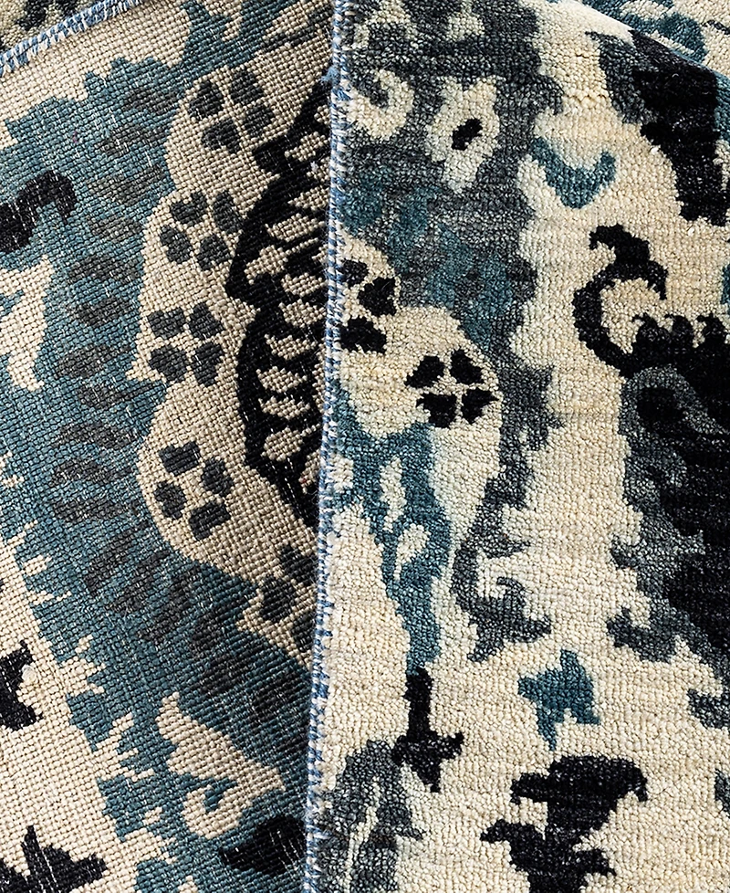 Adorn Hand Woven Rugs Indian Ooak M6179 8'1''x10'1'' Area Rug