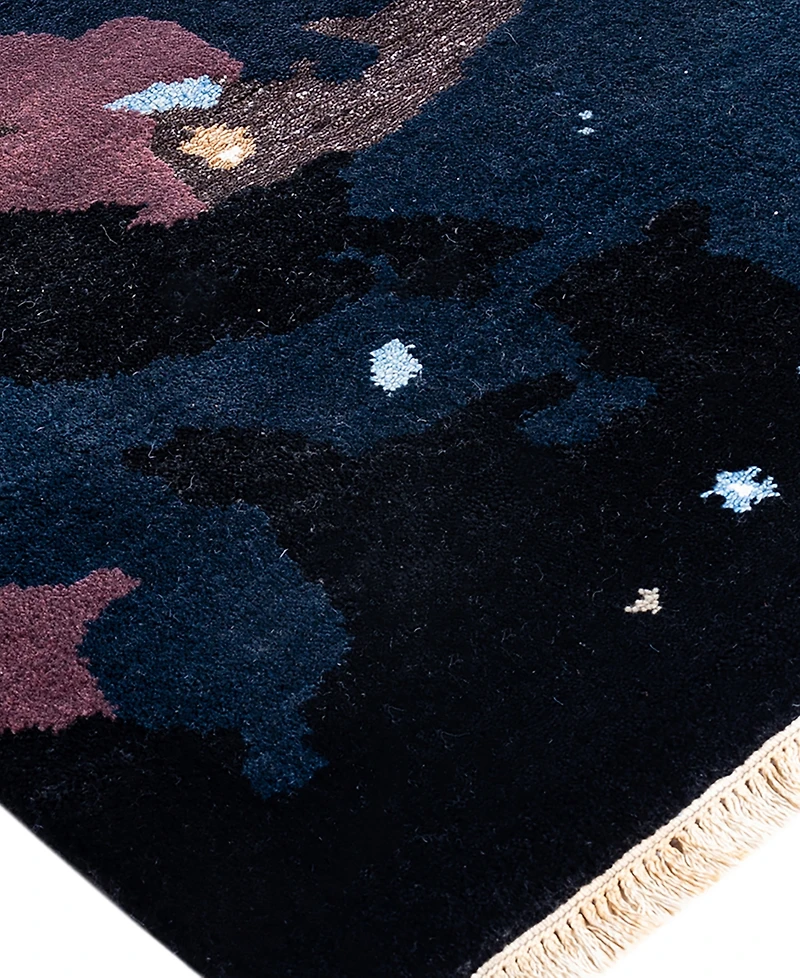 Adorn Hand Woven Rugs Indian Ooak M7304 8'2''x10'2'' Area Rug
