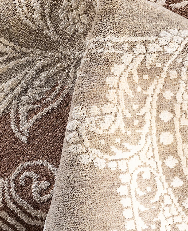 Adorn Hand Woven Rugs Indian Ooak M6073 8'2''x10'4'' Area Rug
