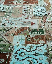 Adorn Hand Woven Rugs Indian Ooak M6013 8'10''x11'10'' Area Rug