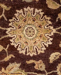 Adorn Hand Woven Rugs Indian Ooak M5717 9'1''x11'10'' Area Rug