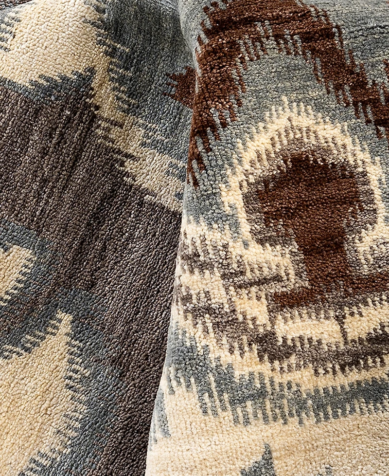Adorn Hand Woven Rugs Indian Ooak M6133 9'1''x12'5'' Area Rug