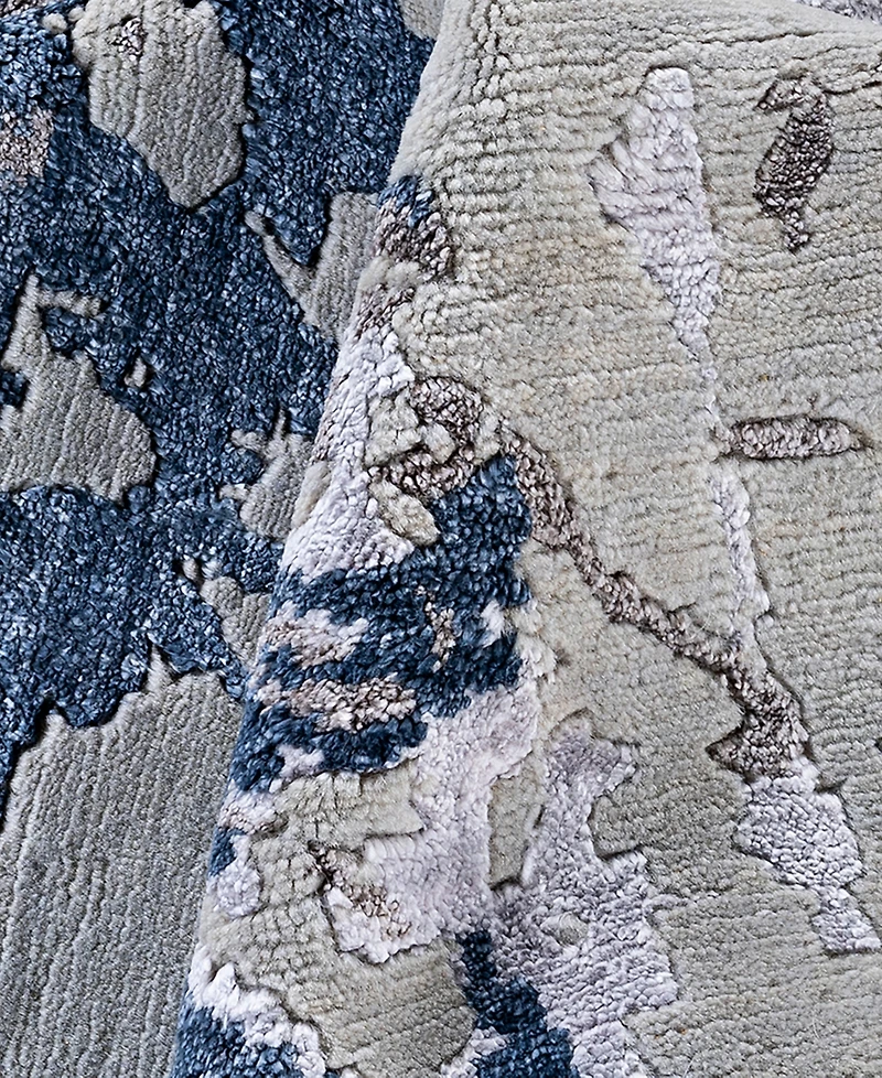 Adorn Hand Woven Rugs Indian Ooak M7011 8'1''x10'1'' Area Rug