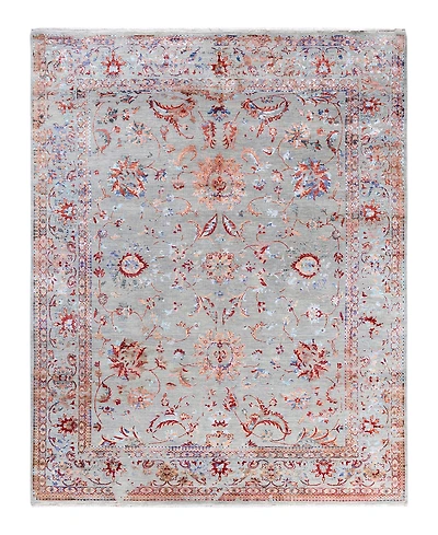 Adorn Hand Woven Rugs Indian Ooak M7602 8'1''x10'3'' Area Rug