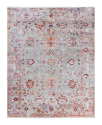 Adorn Hand Woven Rugs Indian Ooak M7602 8'1''x10'3'' Area Rug