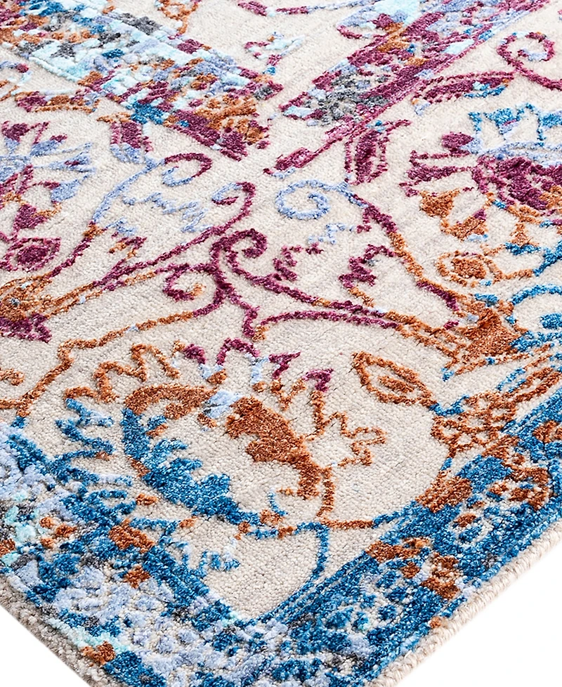 Adorn Hand Woven Rugs Indian Ooak M8408 8'1''x10'1'' Area Rug