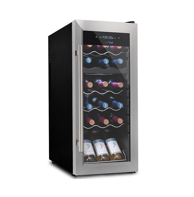NutriChef Wine Chilling Refrigerator Cellar