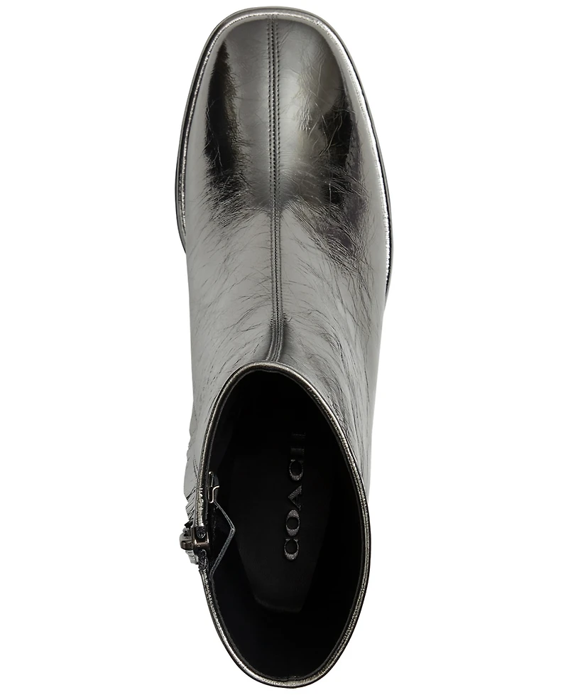 Coach Women's Gigi Leather Booties