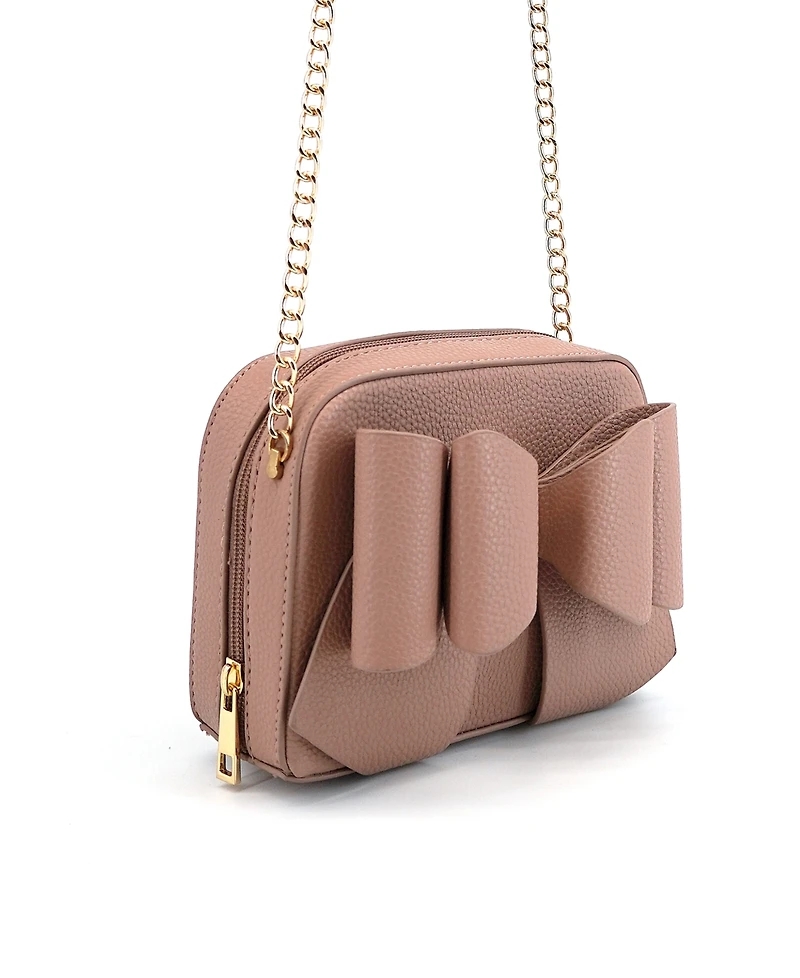 Like Dreams Boxy Bow Mini Crossbody Bag