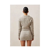 Alohas Women's Blossom Tricot Sweater