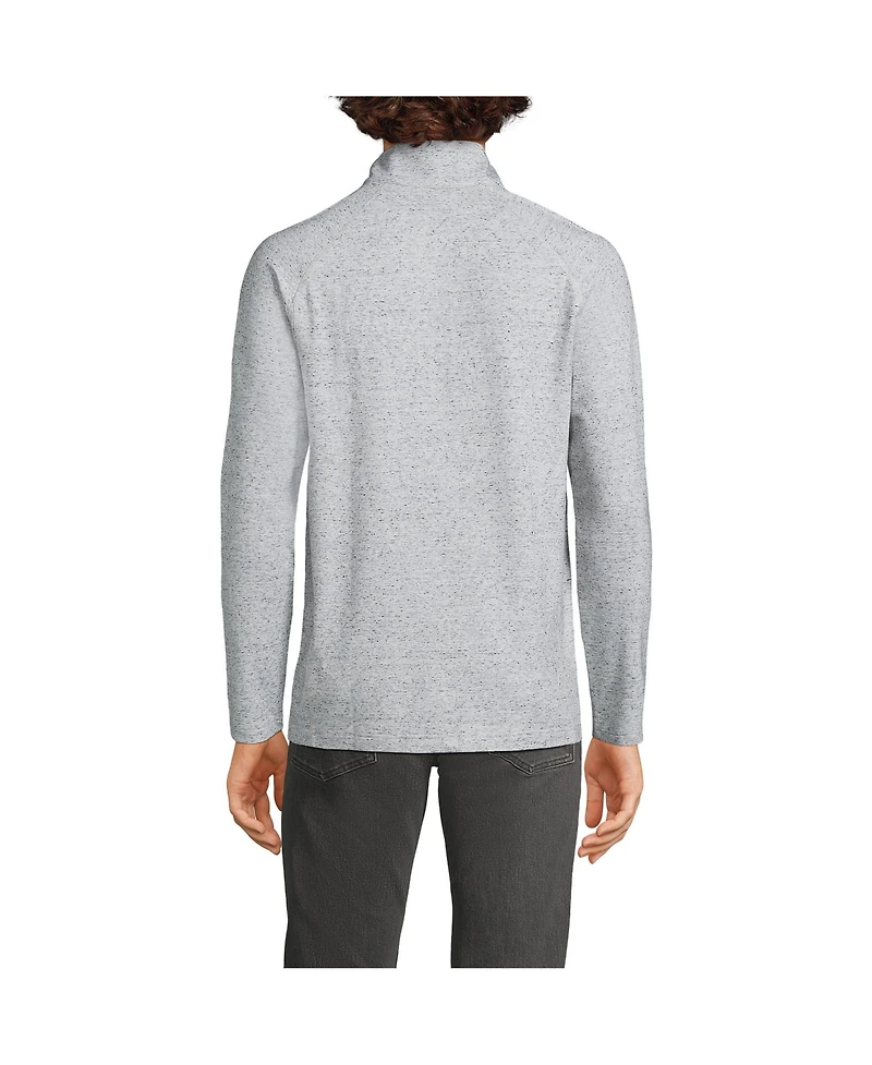Lands' End Men's Long Sleeve Flex Performance Quarter Zip