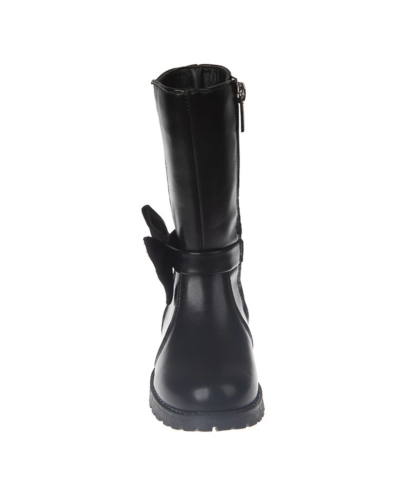 Vince Camuto Toddler Girls Tall Bow with Rhinestones Boot