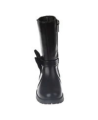 Vince Camuto Toddler Girls Tall Bow with Rhinestones Boot