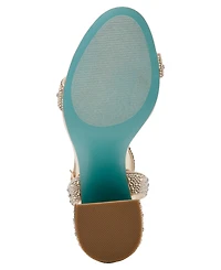 Betsey Johnson Women's Jet Block Heel Dress Sandals