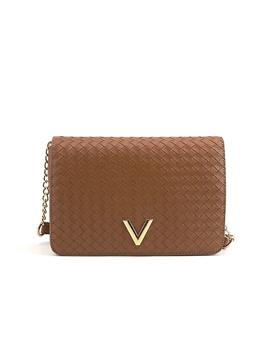 Like Dreams Haven Flap Woven Crossbody Bag