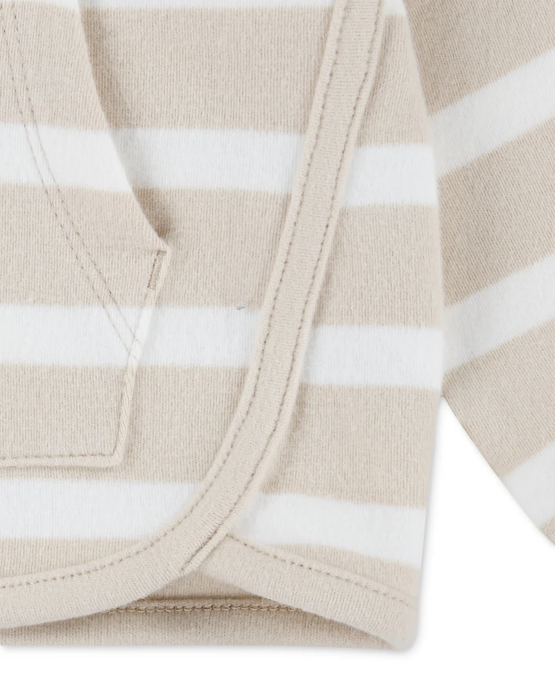 Nike Baby Girls "Ready Set" Striped Hoodie & Jogger Pants, 2-Piece Set