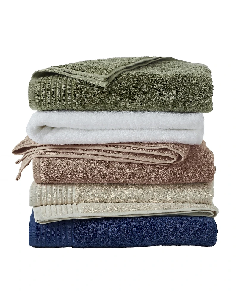Linery & Co. 100% Featherspun Cotton Quick-Dry -Piece Bath Towel Set