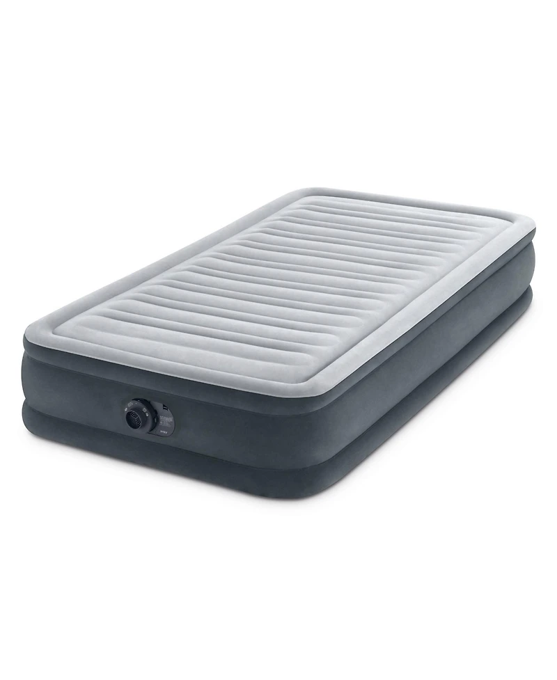Intex Comfort Deluxe Dura-Beam Plush Airbed Mattress with Pump, Twin (3 Pack)