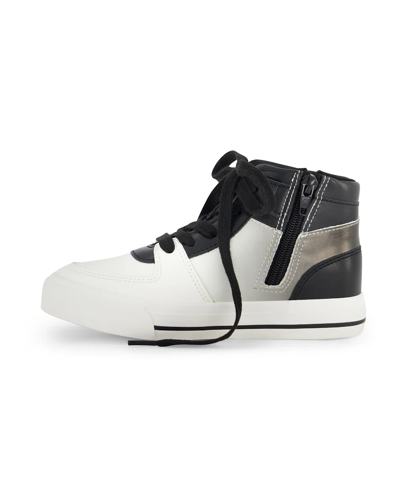 Dkny Little and Big Girls Amelia Alice High Top Sneaker