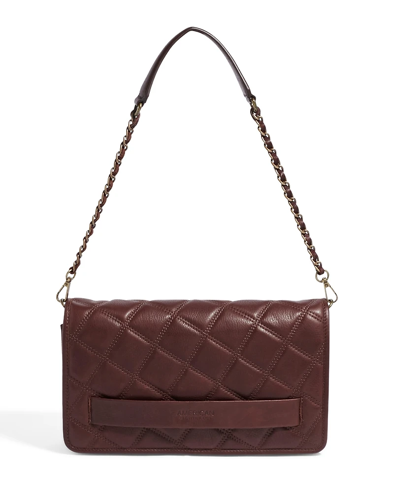 American Leather Co. Emerson Quilted Convertible Shoulder